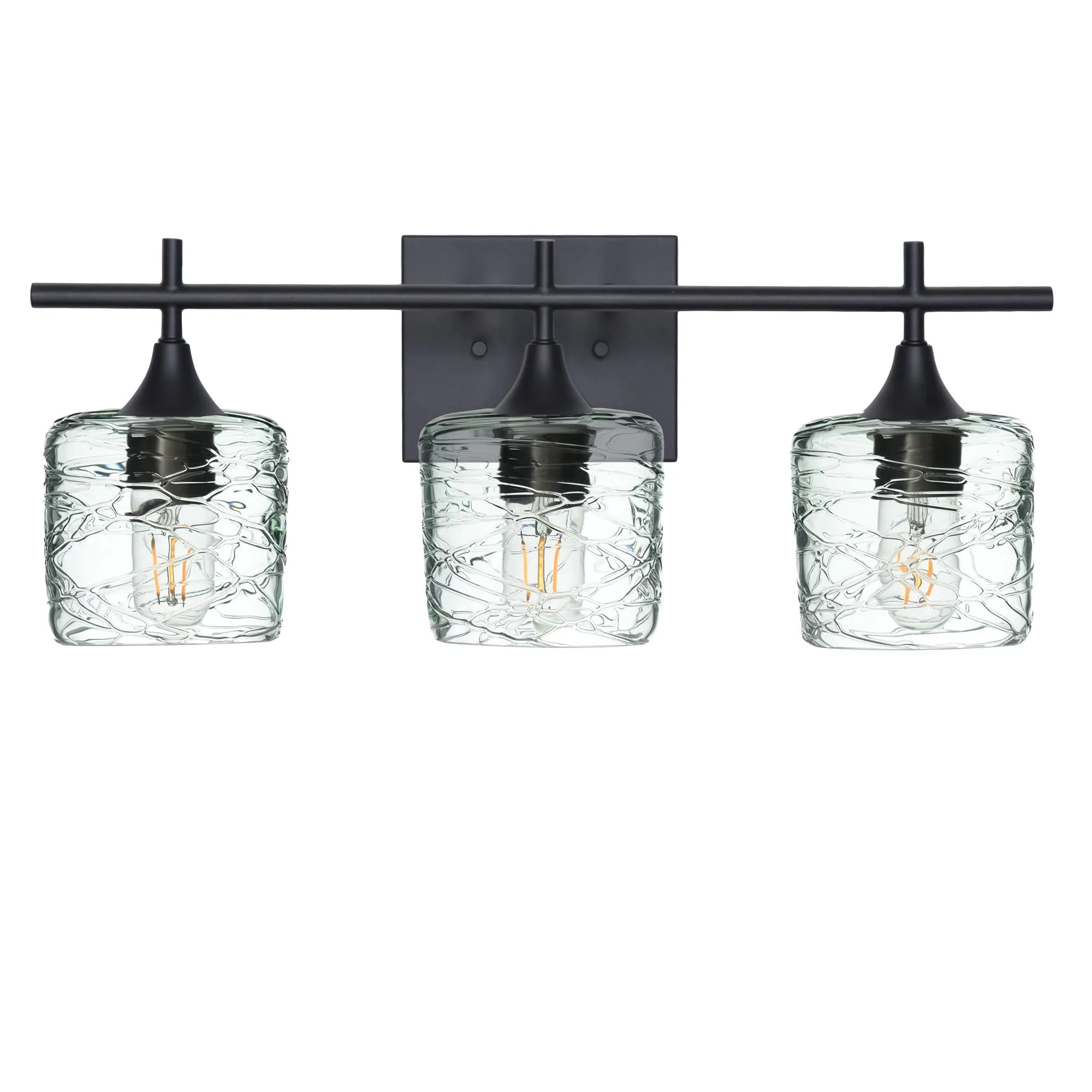 601 Spun: 3 Light Wall Vanity