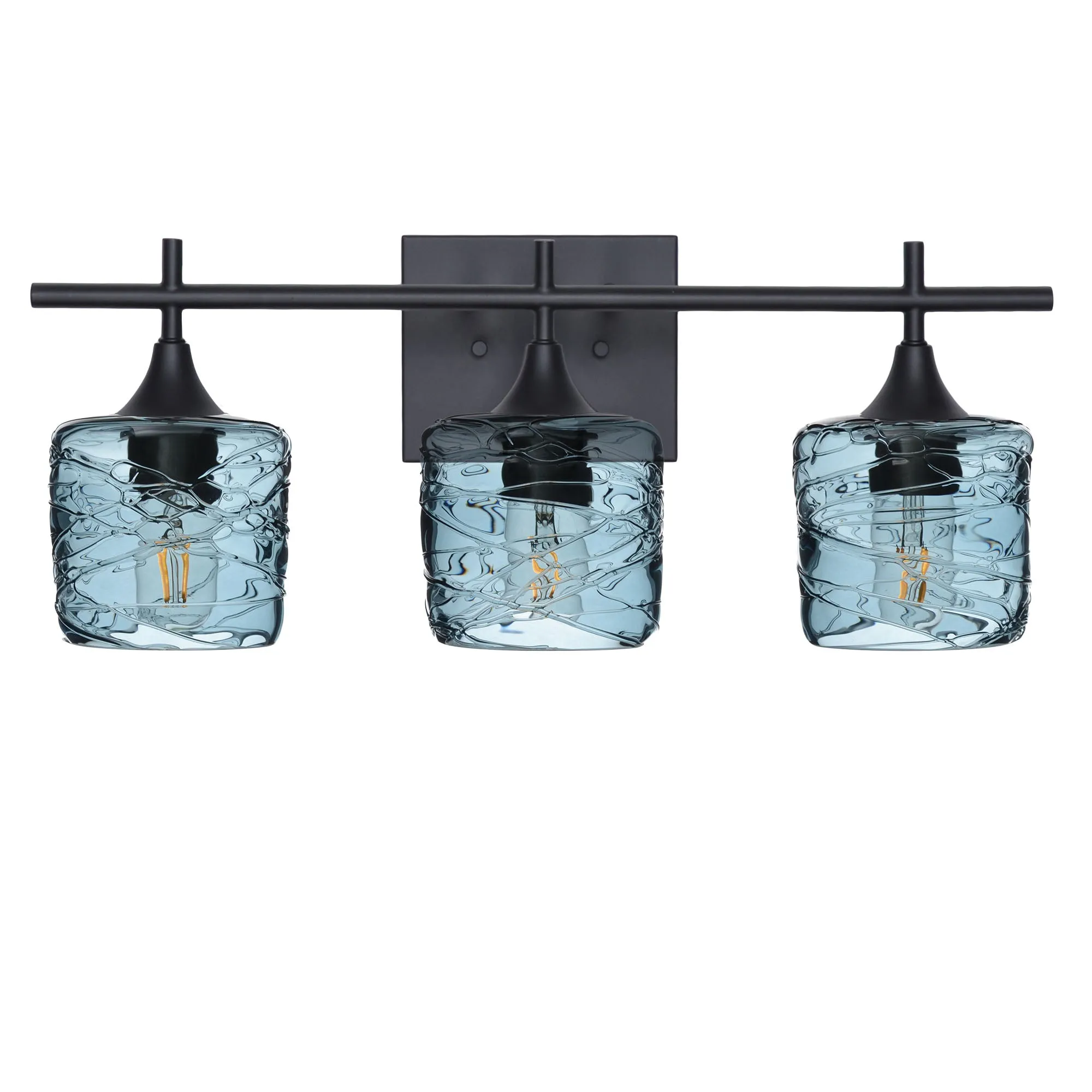 601 Spun: 3 Light Wall Vanity