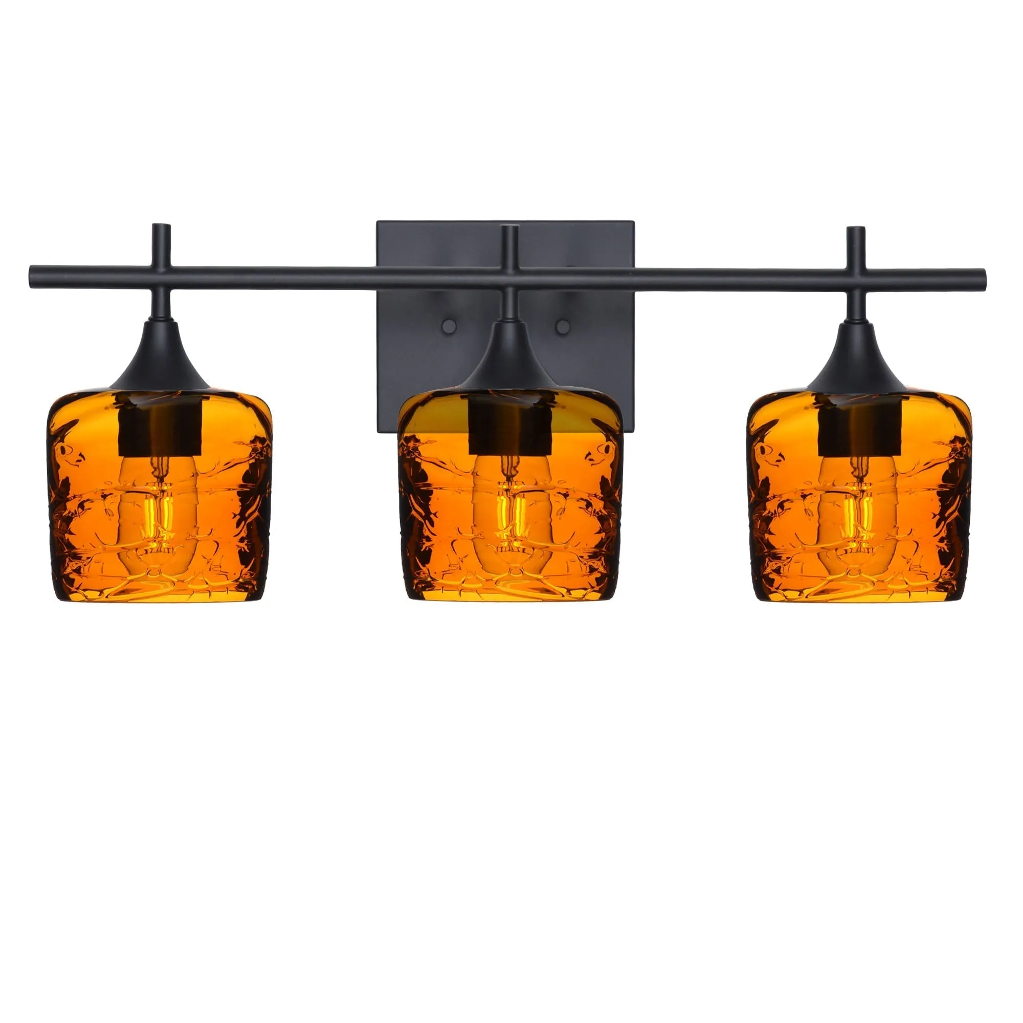 601 Spun: 3 Light Wall Vanity
