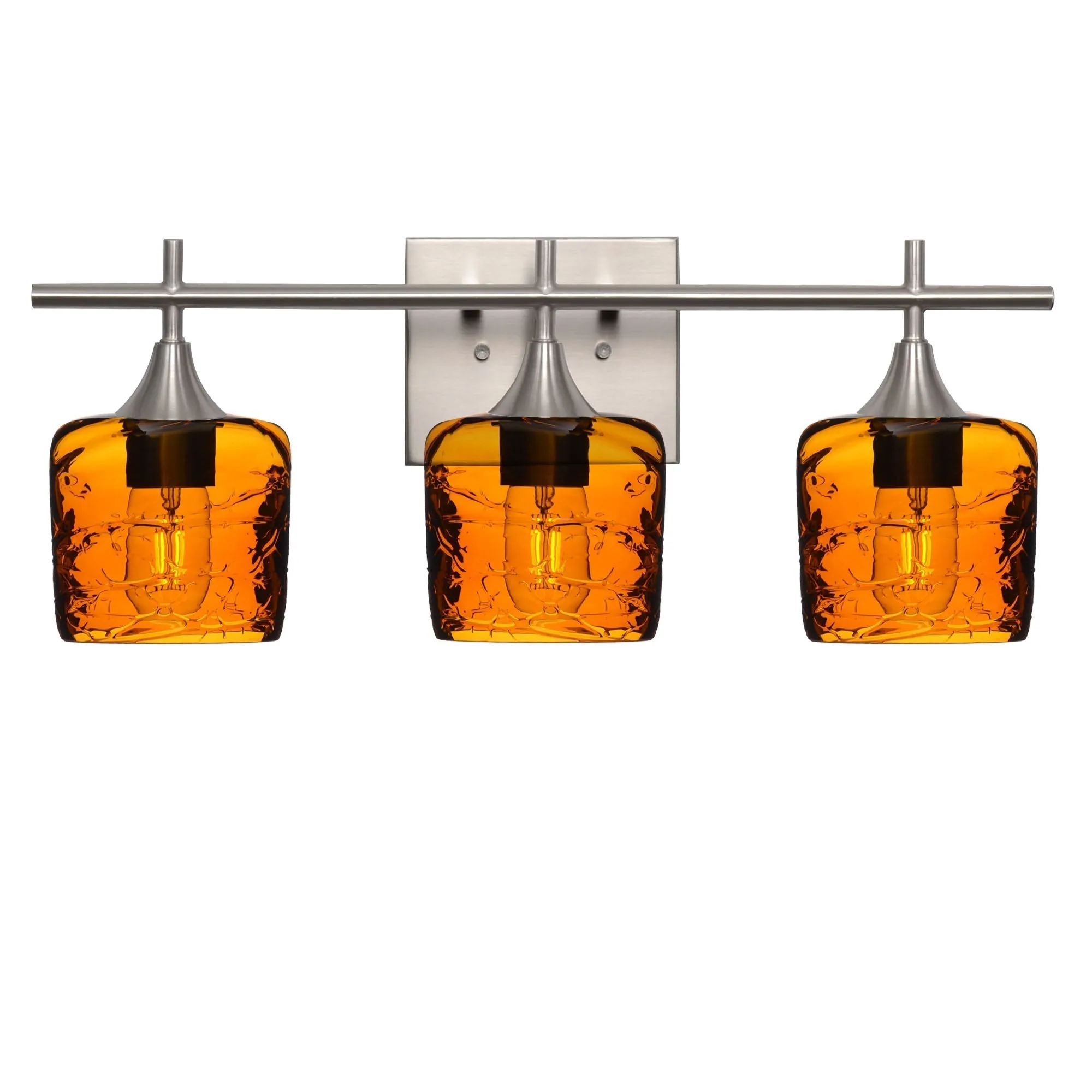 601 Spun: 3 Light Wall Vanity