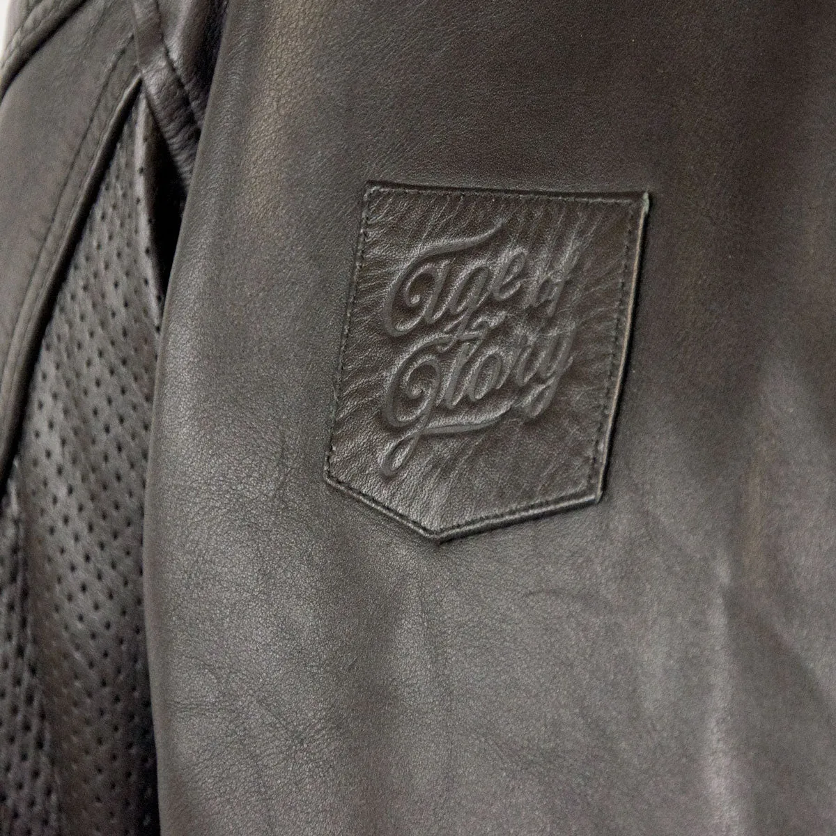 Age of Glory Rogue Black Leather CE Jacket