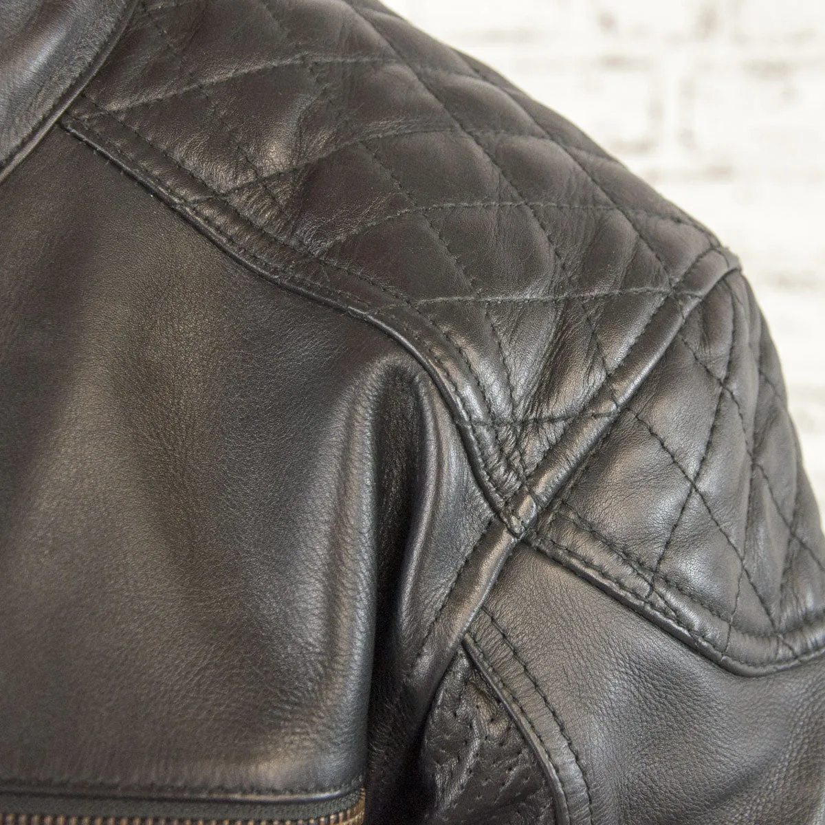 Age of Glory Rogue Black Leather CE Jacket
