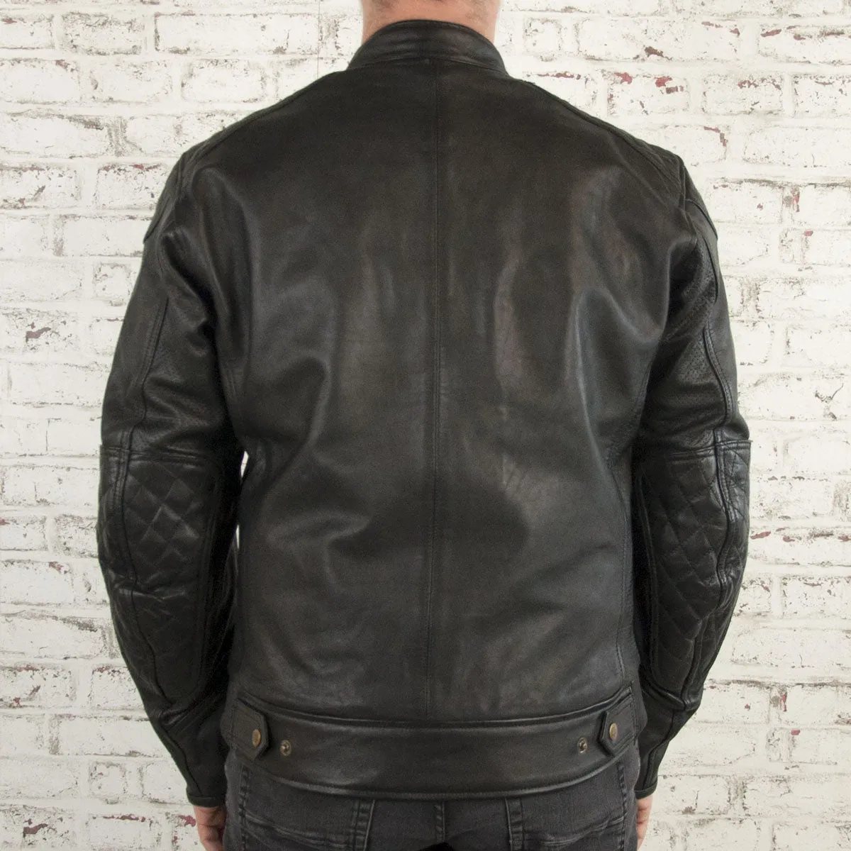 Age of Glory Rogue Black Leather CE Jacket