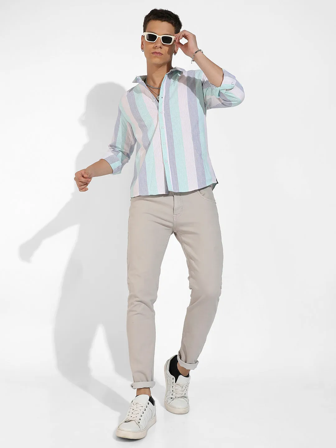 Block Striped Shirt