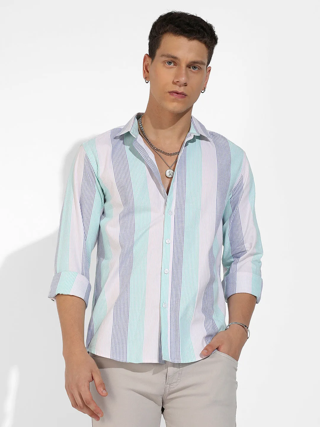 Block Striped Shirt