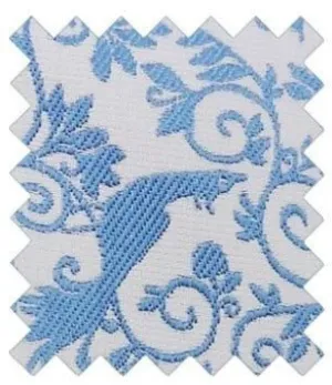 Blue Peacock Wedding Swatch