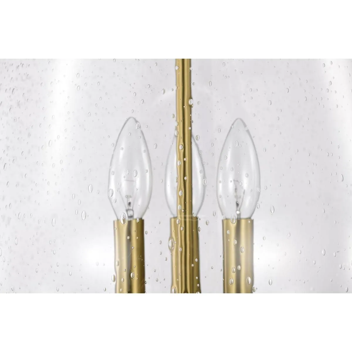 Boliver 14 in. 3 lights Pendant Light Vintage Brass Finish