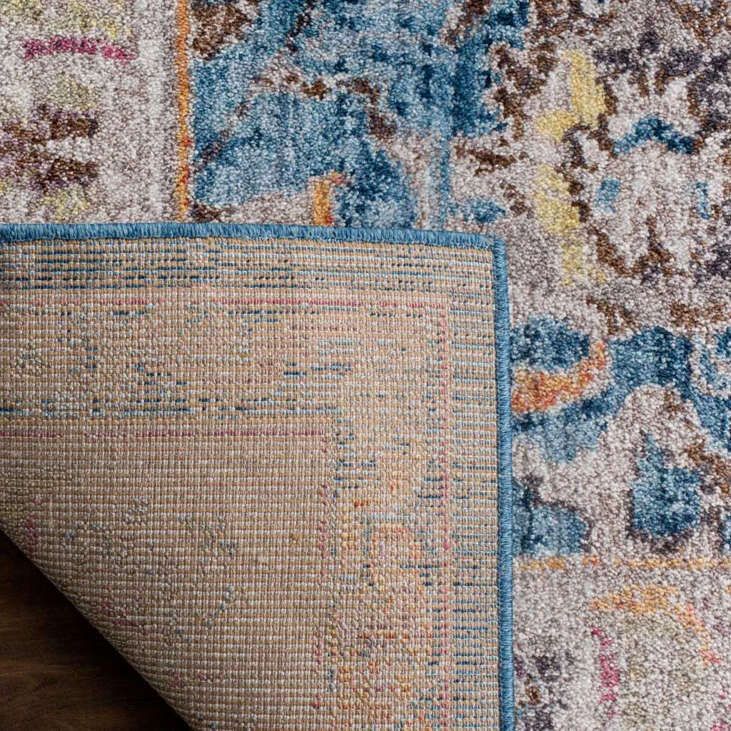 Bristol Blue/Light Gray Area Rug