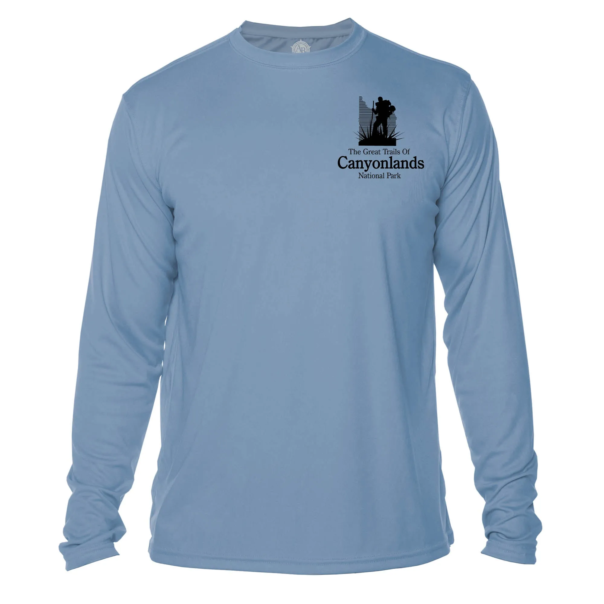 Canyonlands Diamond Topo Long Sleeve Microfiber Men's T-Shirt