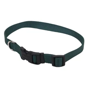 Coastal Adjustable Nylon Collar with Tuff Buckle Medium Hunter