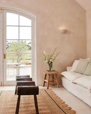 Contemporary Plaster Wall Light