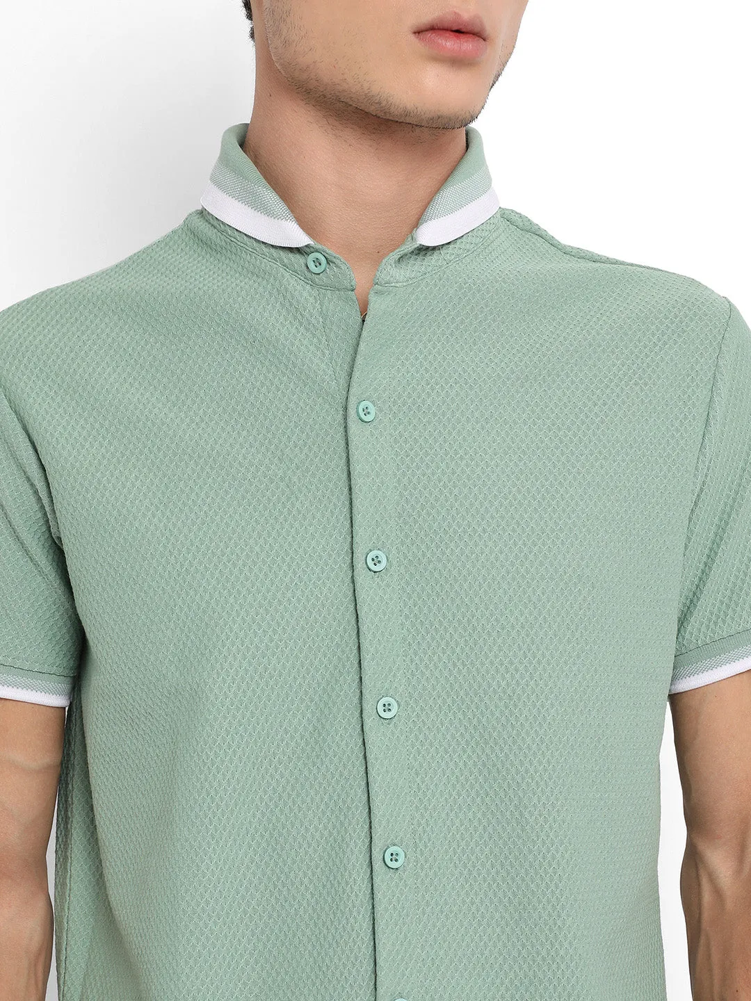 Contrast Hem Shirt