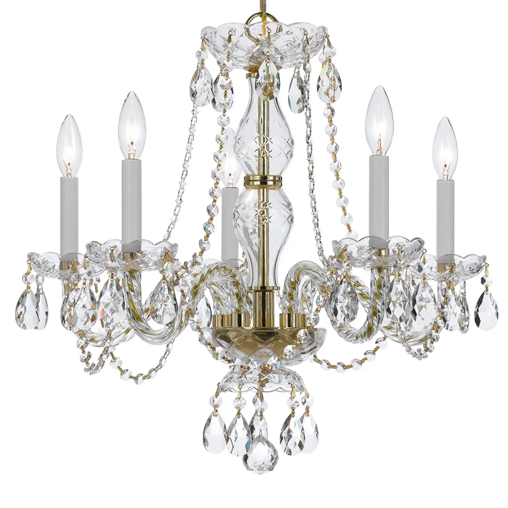 Crystorama Traditional Crystal 5085 5-Light Chandelier