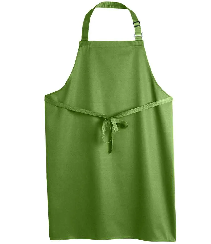 Dennys Polyester Bib Apron | Light Olive