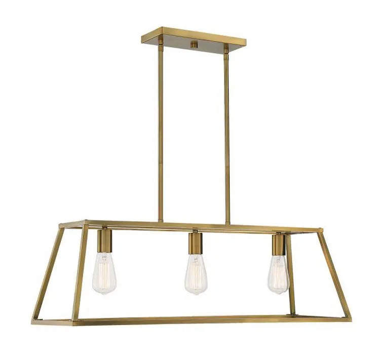 Denton Three-Light Linear Chandelier