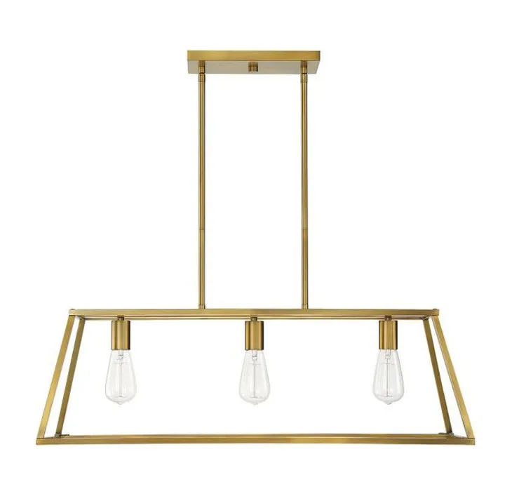 Denton Three-Light Linear Chandelier