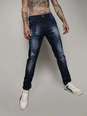 Distressed Denim Jeans