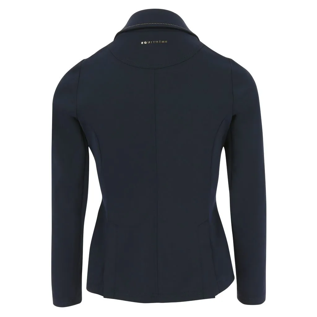Equi Theme Athens Ladies Competition Jacket Black with Rose Gold