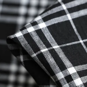 Four Square Check Biowash Linen