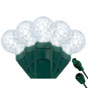 G12 Pure White 25 LED Berry Lights – Commercial String Lights