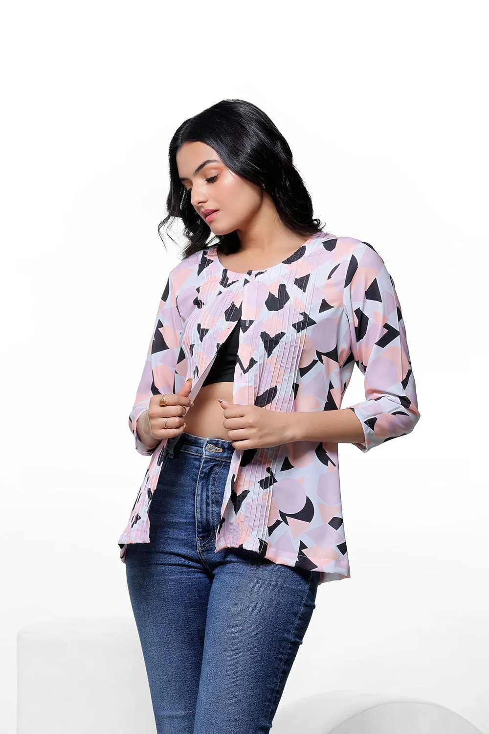 Geometric Printed Shirt