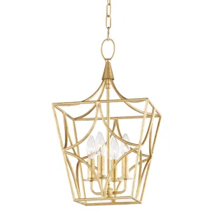 Hudson Valley Lighting Green Point 4 Light Small Pendant