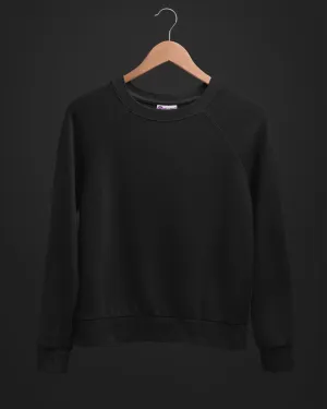 HW Crew Sweatshirt: Black