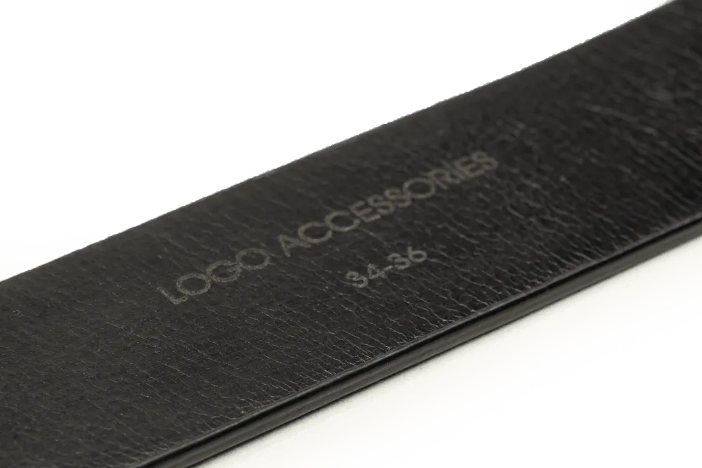 LEATHER BELT A1349 BKA