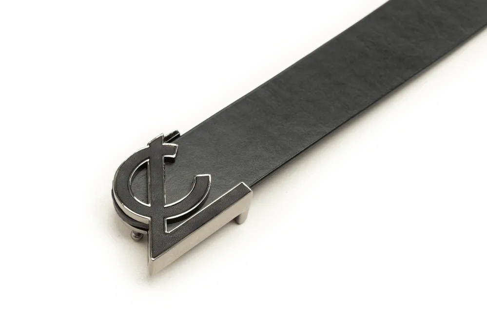LEATHER BELT A1349 BKA