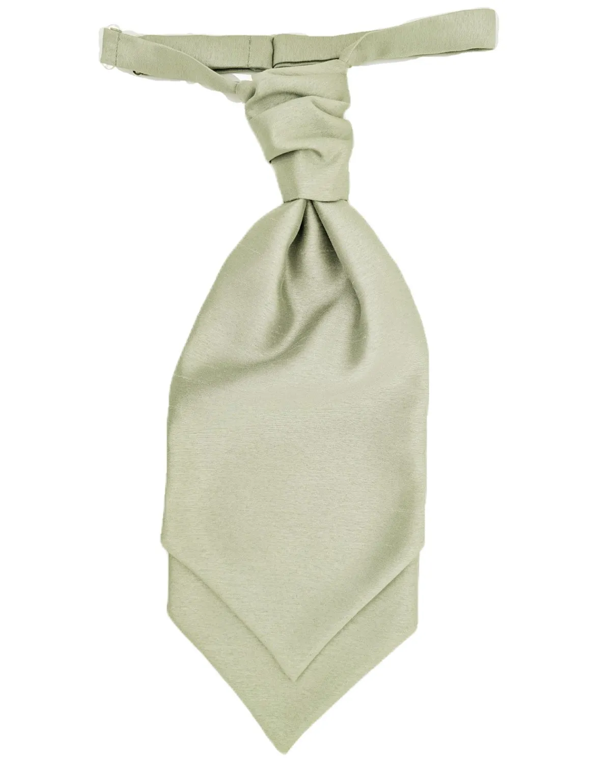 Light Sage Shantung Wedding Cravat
