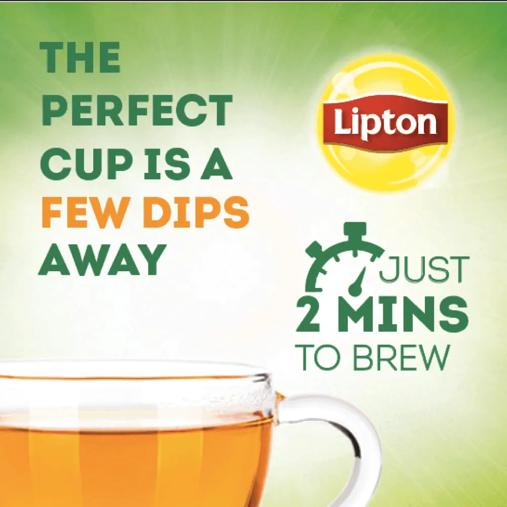 Lipton Natural Green Tea Pure - 50's Tea Bags