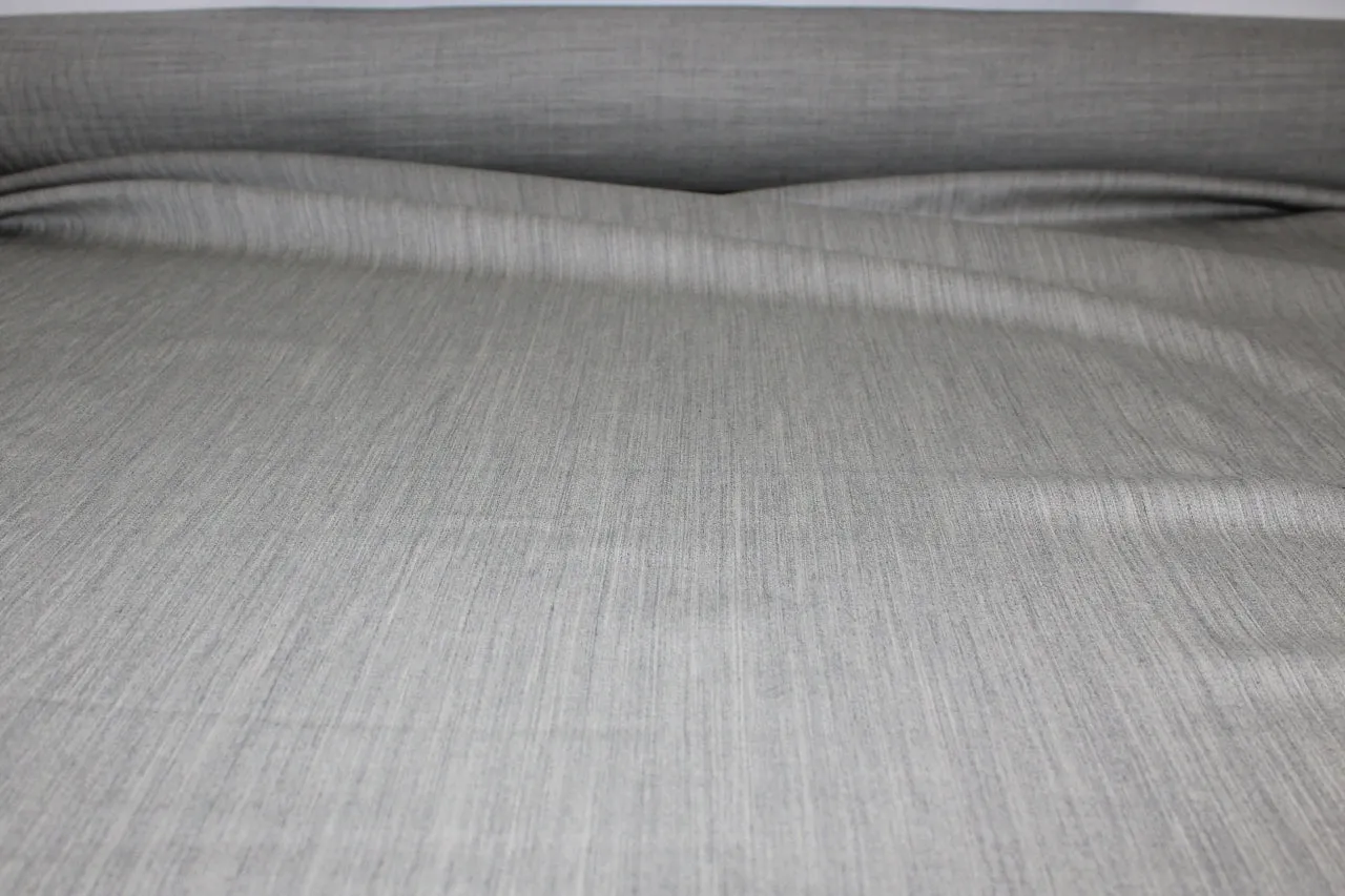 Merino Super 100 Selvage Wool - Variegated Gray