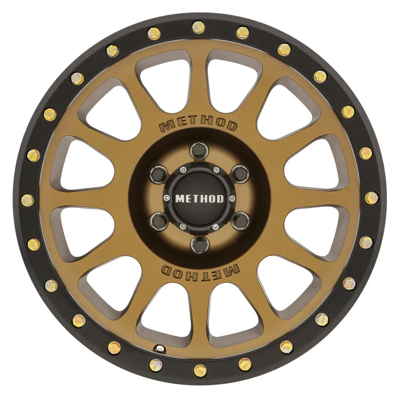 Method Race Wheels MR305 NV Matte Bronze Wheels with Matte Black Ring MR30589016918