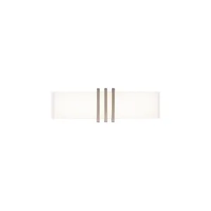 Minibar 18 in. LED Bath Bar 3000K Brushed Nickel finish