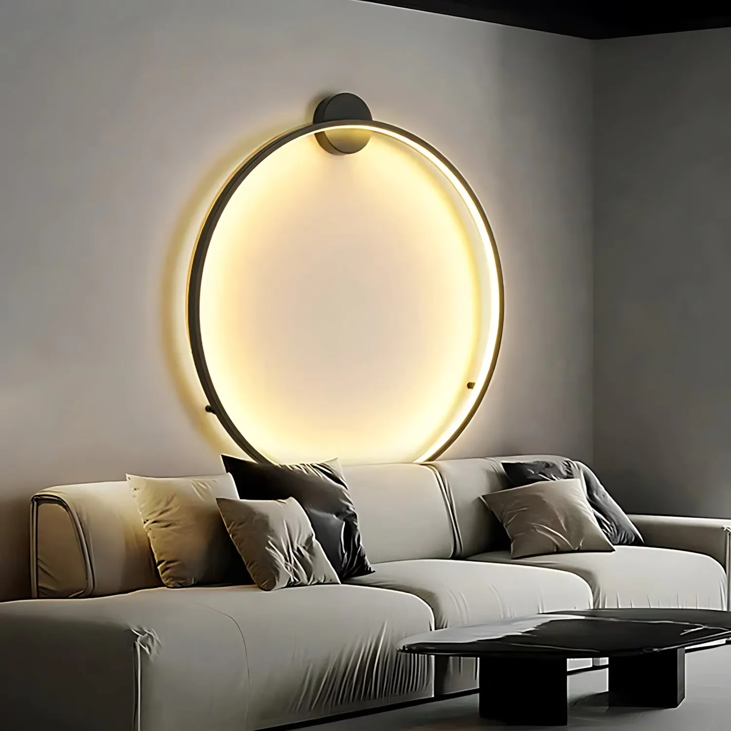 Minimalist Circle Wall Sconce