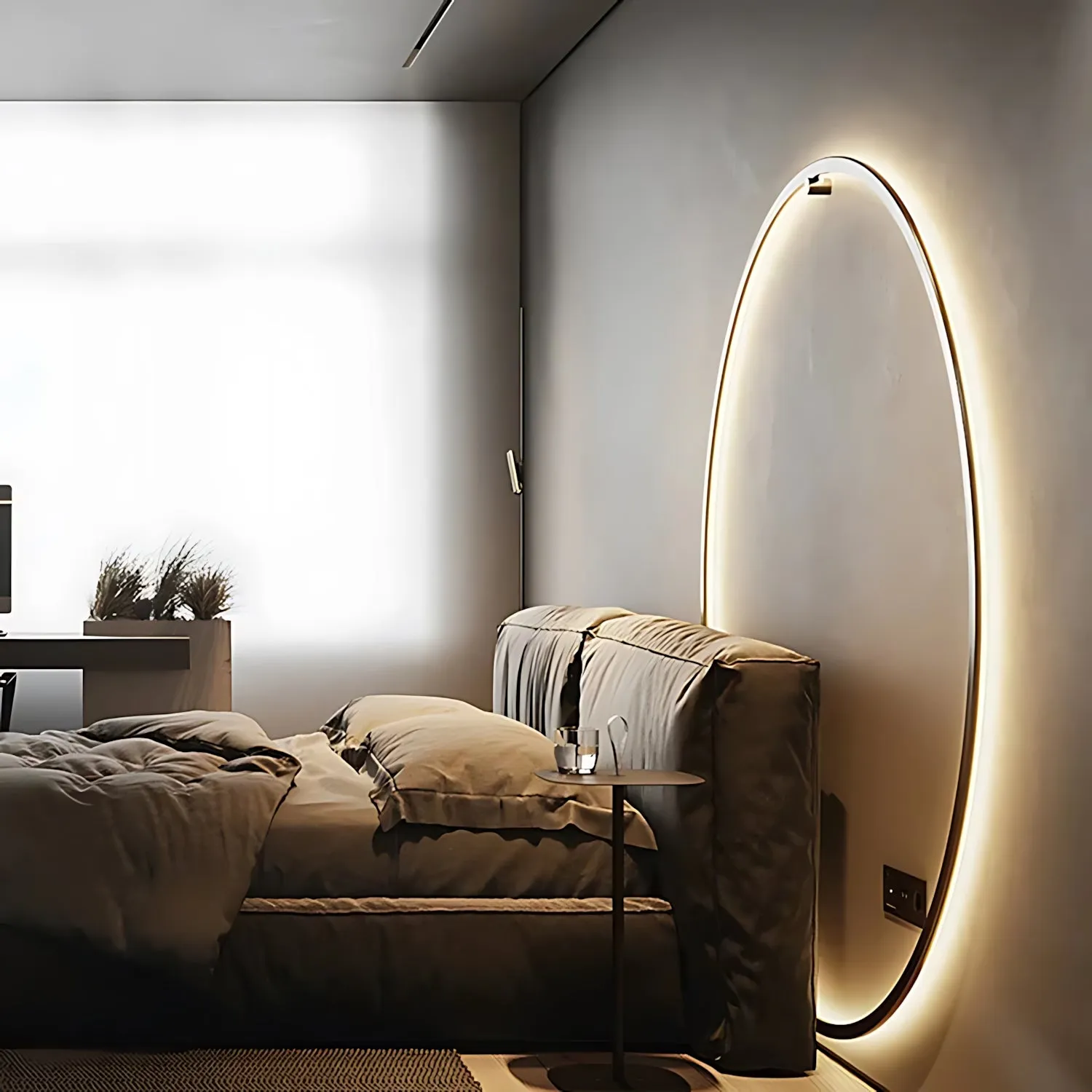 Minimalist Circle Wall Sconce