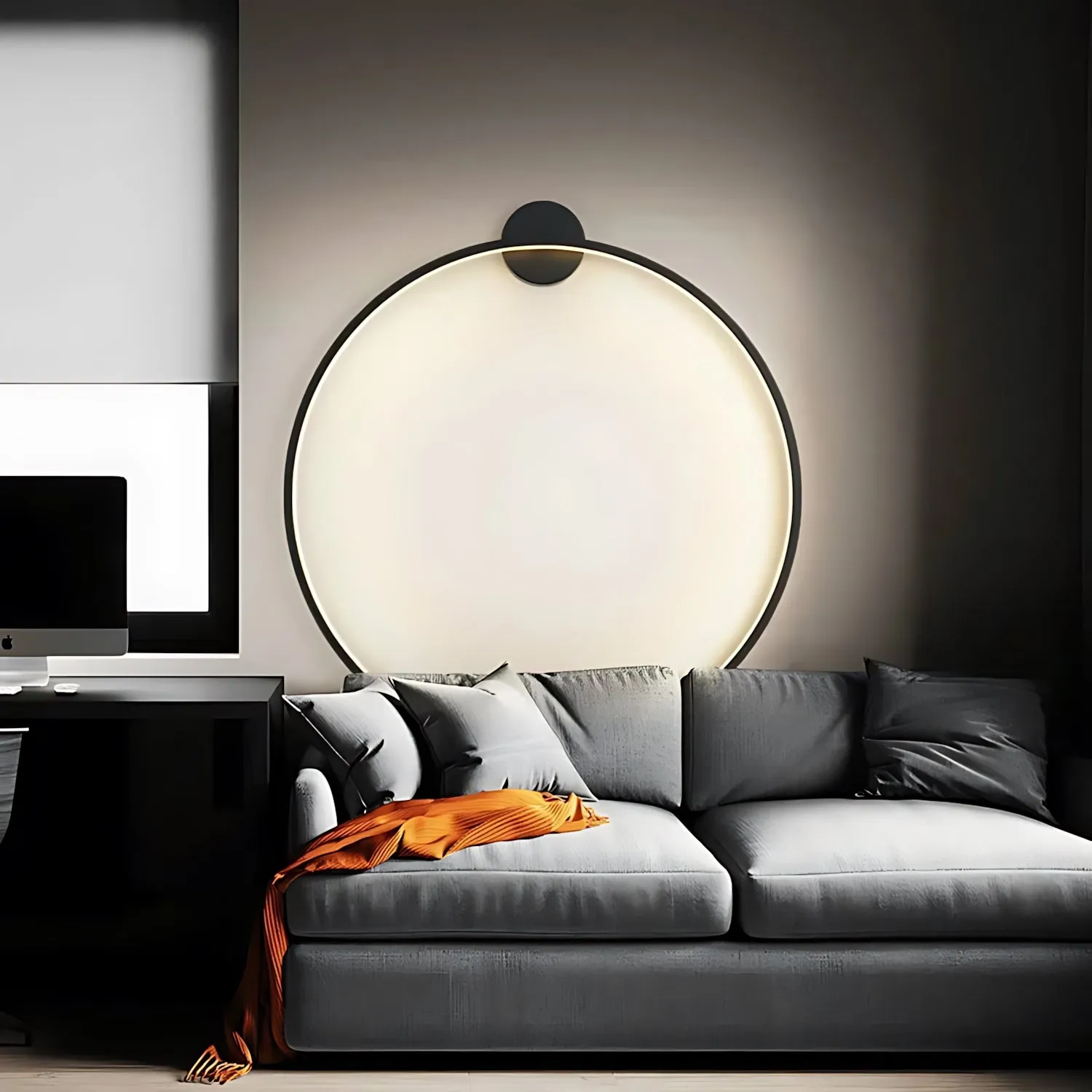 Minimalist Circle Wall Sconce