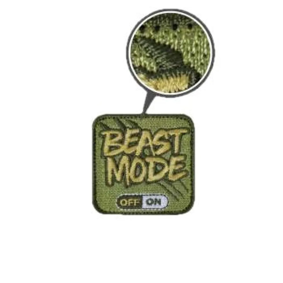 Morale Patch Beast Mode Patch With Hook Back