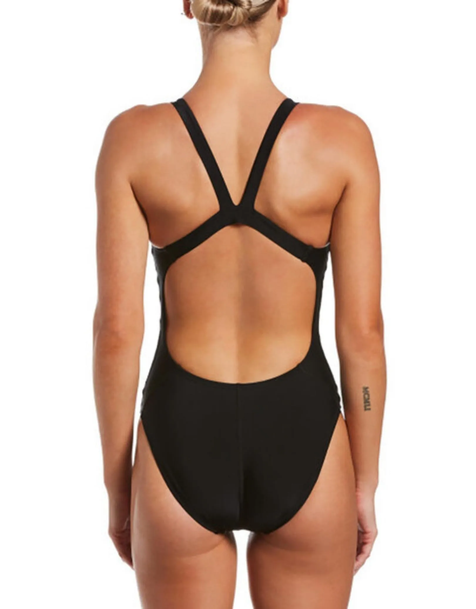 Nike Logo Tape Fastback Swimsuit