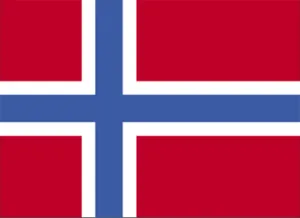 Norway National Flag Printed