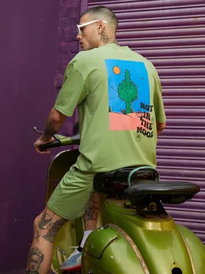 Oversized Green Sunny Cactus Co-Ord Set