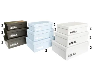 Paper Box -Container Style - 3 Sizes-