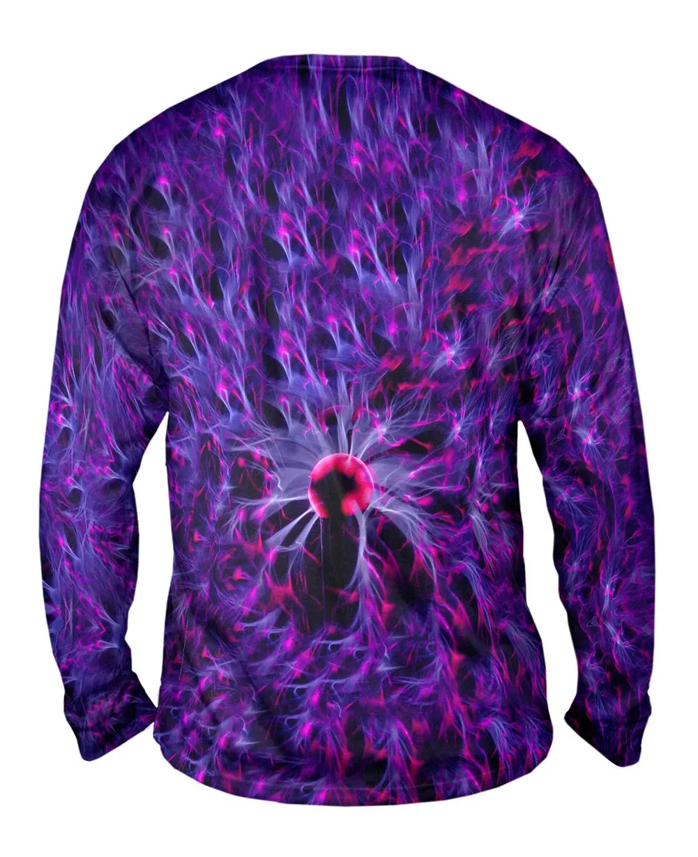 Plasma Lamp Purple Allover