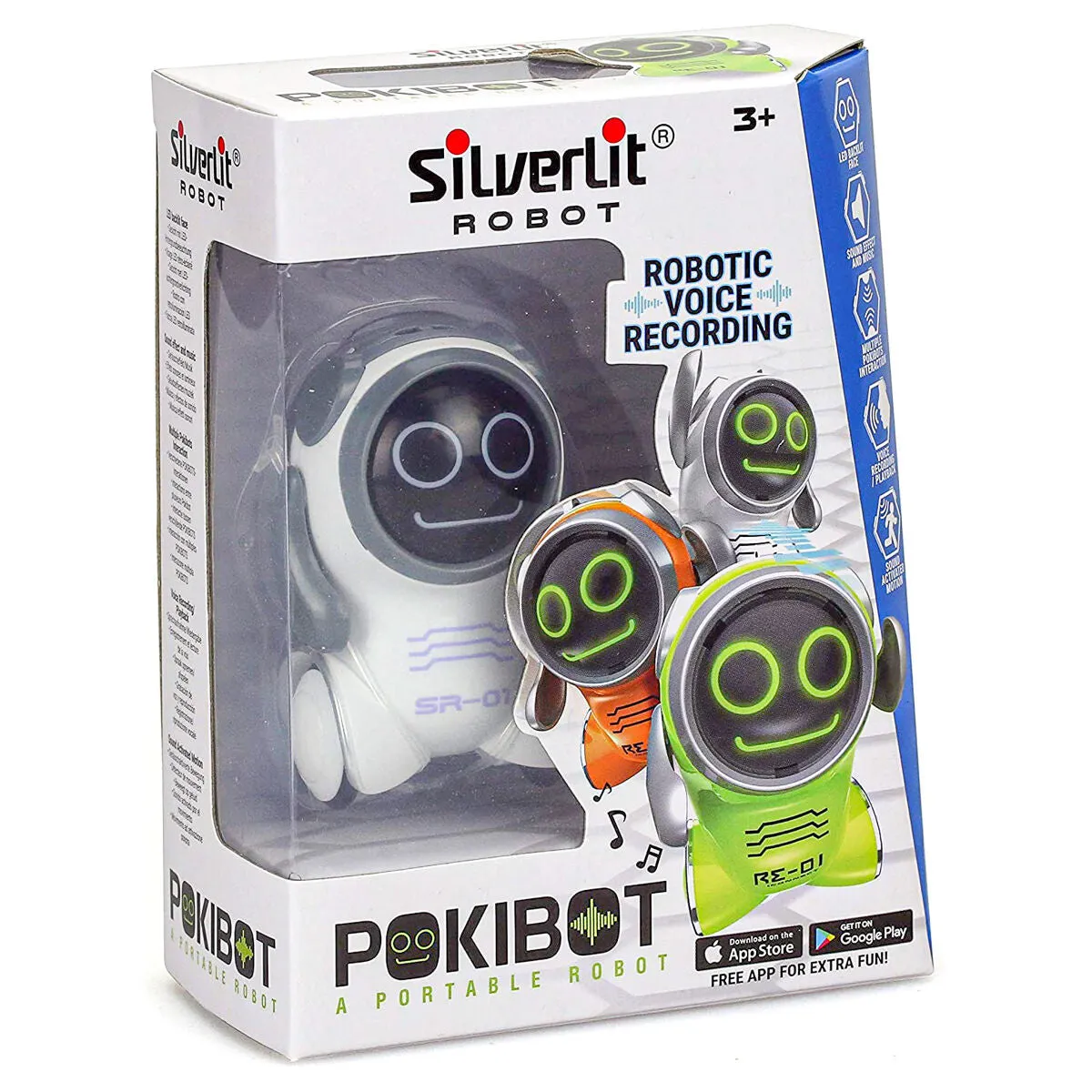 Pokibot Round Face Robot (styles vary)