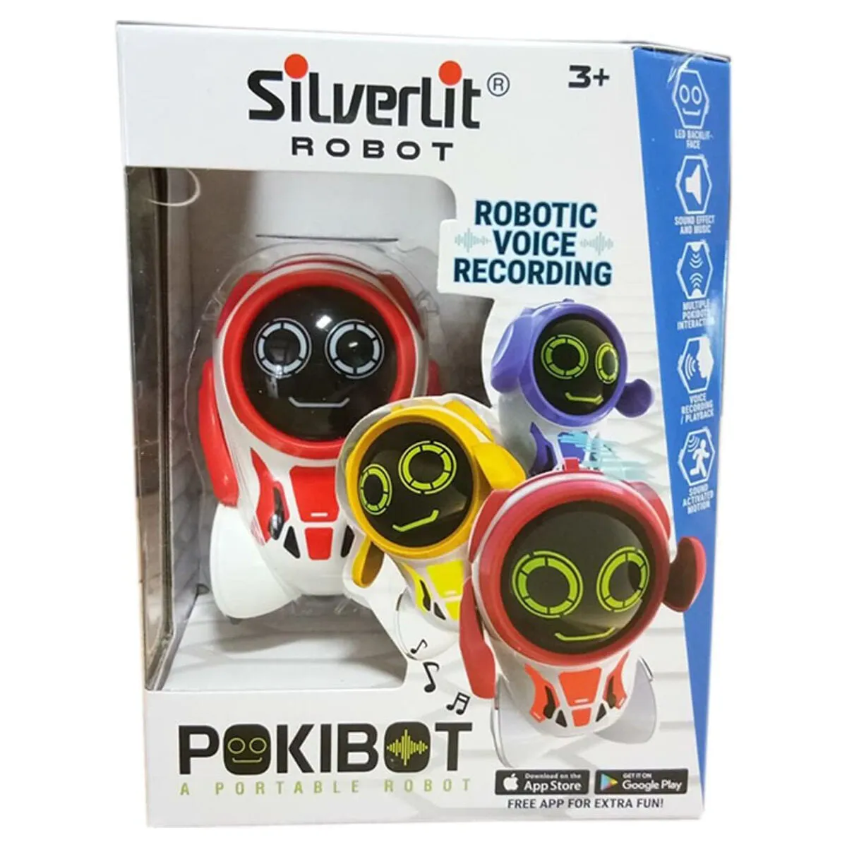 Pokibot Round Face Robot (styles vary)