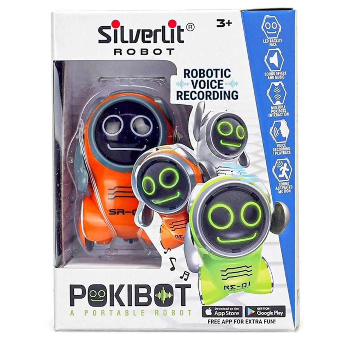 Pokibot Round Face Robot (styles vary)