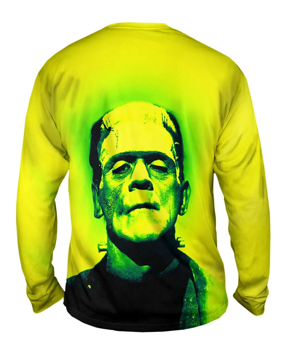 Popart Frankenstein Monster Yellow And Green