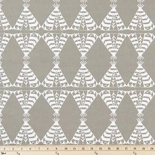 Pow Wow Driftwood Drapery Fabric by Premier Prints - 30 Yard Bolt