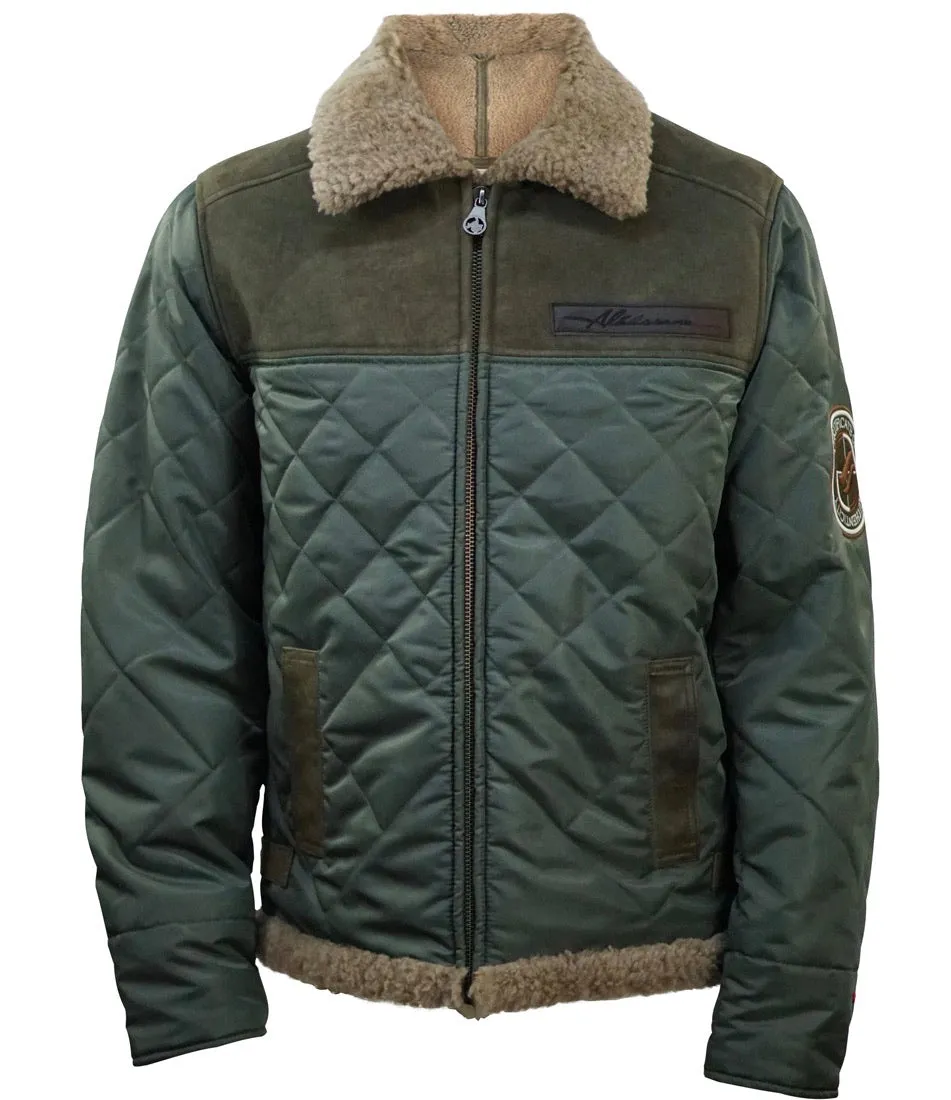 Quilted Shearling