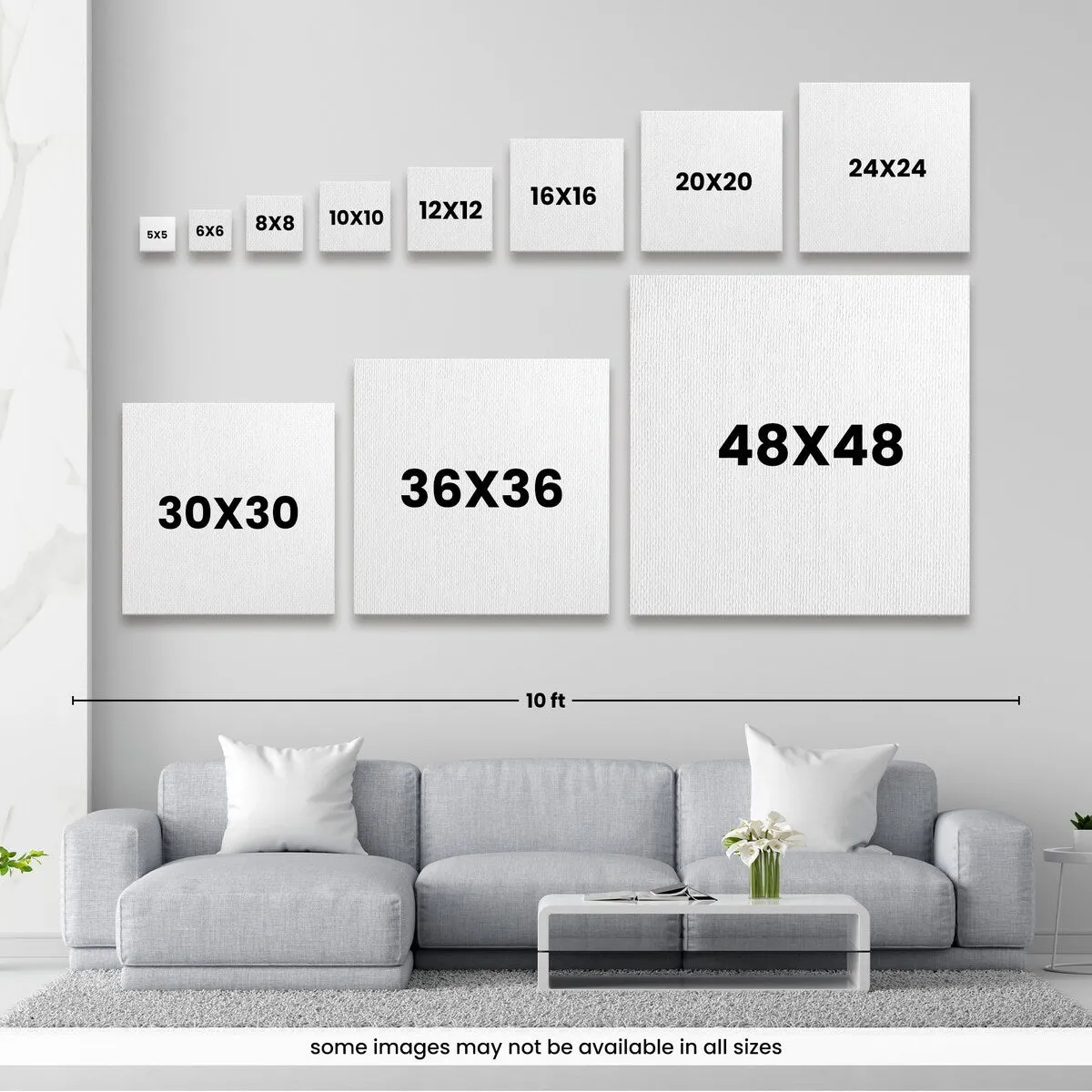 "Chalkboard Farmhouse Collection F" Canvas Wall Art